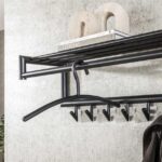 Garderobehanger Ronde Buis Gun Metal