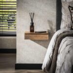 Nachtkastje Set Van 2 Layer Xs Massief Acacia Naturel 6