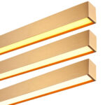 Brons Kleurige Lange Eettafellamp Traiano 160 Cm Dimmer Lichtkleur 2000k 3000k 6
