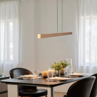 Bronzen Hanglamp Traiano Dimmer Lichtkleur 2000k 3000k Verstelbaar 120 Cm 3