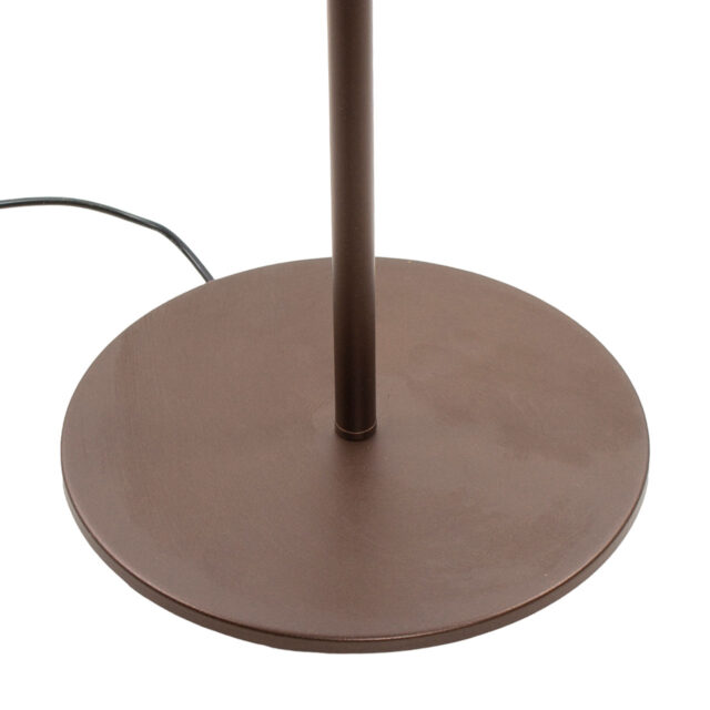 Bruine 2 Lichts Vloerlamp Pierro Cacao 12