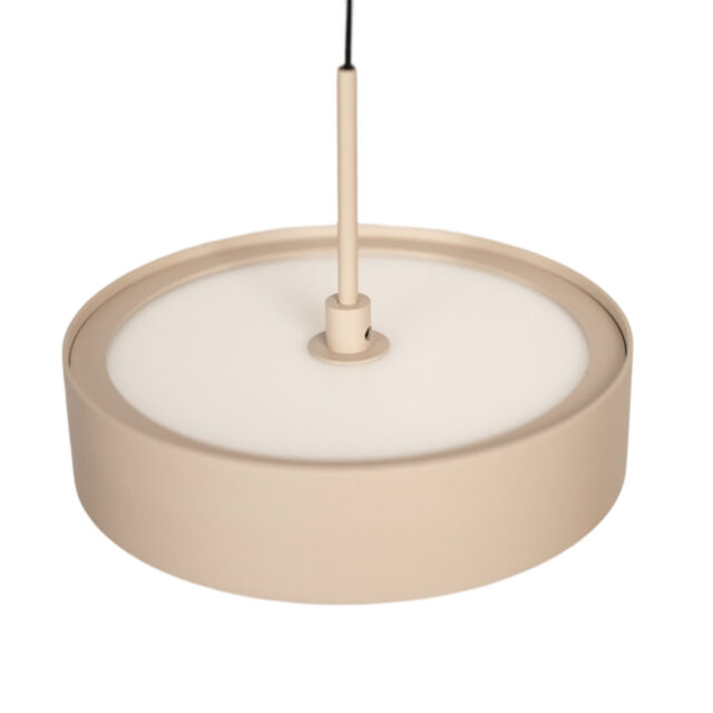 Eettafellamp Alieno 5 Lichts Zandkleur 5 X 18w Led Dimbaar Katrolsysteem