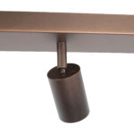 Plafondspot Bounce 4 Lichts Verstelbaar Cacao Bruin Gu10 3