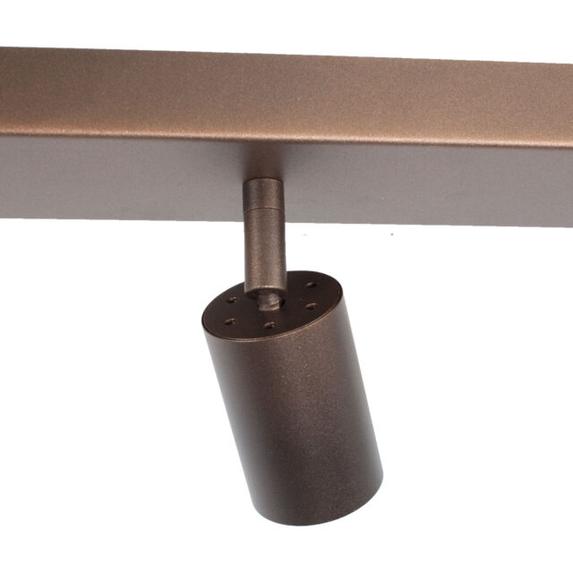 Plafondspot Bounce 4 Lichts Verstelbaar Cacao Bruin Gu10 3