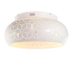 Plafondventilator Wit Met Licht Bidar 5