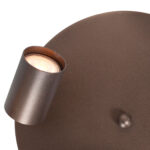 Ronde 3 Lichts Gu10 Spot Bruin Bounce Cacao 10