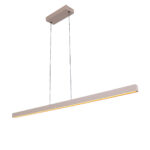 Strakke Minimalistische Hanglamp Traiano Zand Beige 140 Cm 14