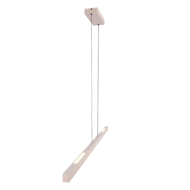 Strakke Minimalistische Hanglamp Traiano Zand Beige 140 Cm 18