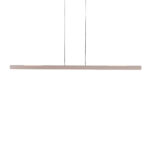 Strakke Minimalistische Hanglamp Traiano Zand Beige 140 Cm 21