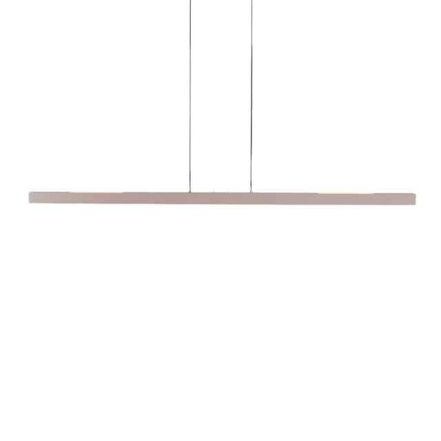 Strakke Minimalistische Hanglamp Traiano Zand Beige 140 Cm 21