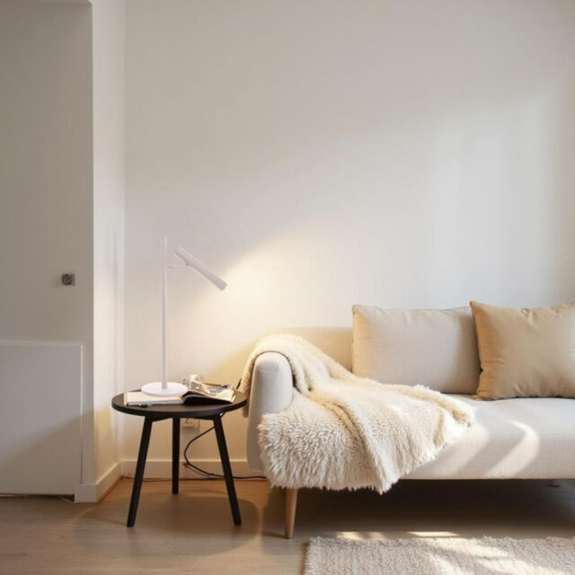 Tafellamp Pierro 1 Lichts Zand Beige Met Dimfunctie 4
