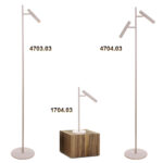 Verstelbare Leeslamp Pierro Zand Beige 1 Lichts Led