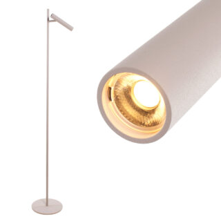 Verstelbare Leeslamp Pierro Zand Beige 1 Lichts Led 17