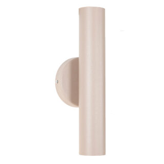 Wandlamp Genua Zand Beige 2 Lichts Cilindervormig 30 Cm Up Down Light 10