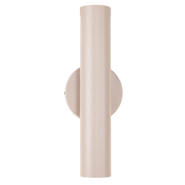 Wandlamp Genua Zand Beige 2 Lichts Cilindervormig 30 Cm Up Down Light 9