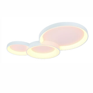 Dimbare Plafondlamp Fuso Groot 105x65 Cm Wit 5