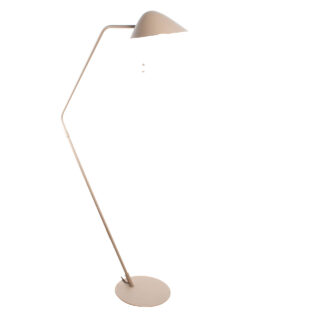 Scandinavische Staande Leeslamp Zand Beige Minimalistisch Design 22