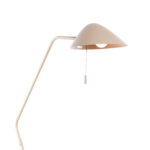Scandinavische Staande Leeslamp Zand Beige Minimalistisch Design 3