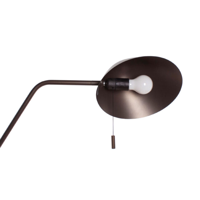 Staande Leeslamp Cacao Bruin Minimalistisch Design 10