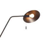 Staande Leeslamp Cacao Bruin Minimalistisch Design 11