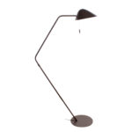 Staande Leeslamp Cacao Bruin Minimalistisch Design 14