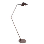 Staande Leeslamp Cacao Bruin Minimalistisch Design 18