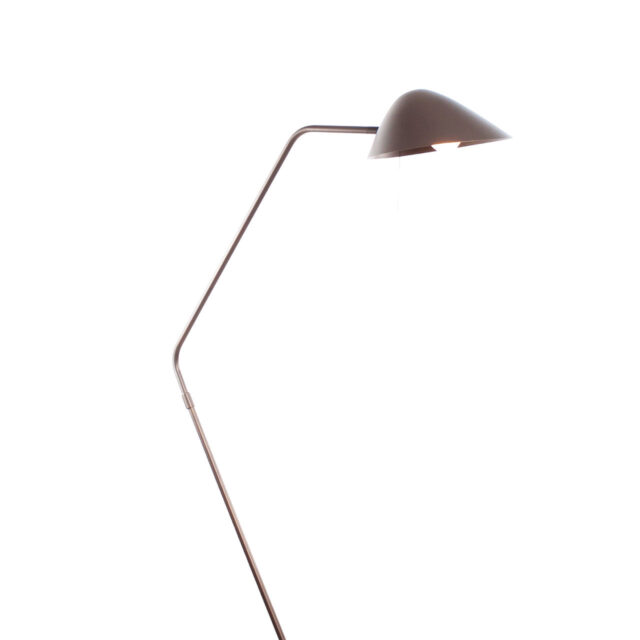 Staande Leeslamp Cacao Bruin Minimalistisch Design 5