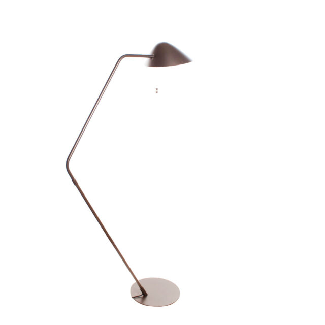 Staande Leeslamp Cacao Bruin Minimalistisch Design 8