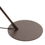 Staande Leeslamp Cacao Bruin Minimalistisch Design 9