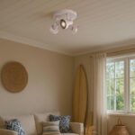 Zandkleurige Plafondspot 3 Lichts Gu10 11