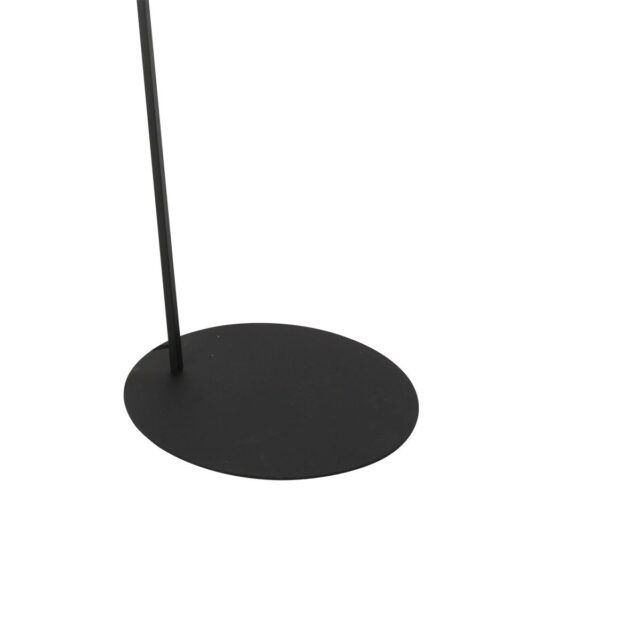 Zwarte Vloerlamp Zigzag Rotan Naturel Kap 5