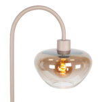 Beige Tafellamp Genua Met Glas Sfeervolle Tafellamp Voor Op Een Dressoir 9