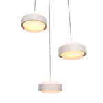 Ronde 3 Lichts Katrol Hanglamp Zand Beige Puleggia Dim To Warm 10