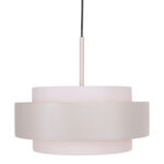 Ronde 3 Lichts Katrol Hanglamp Zand Beige Puleggia Dim To Warm 13