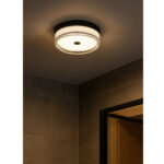 Plafondlamp Jill Badkamerlamp Met Geintegreerde Led En Drie Standen Zwart O 23 Cm