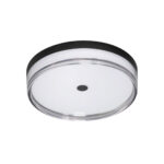 Plafondlamp Jill Badkamerlamp Met Geintegreerde Led En Drie Standen Zwart O 30 Cm