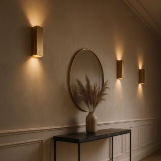 Strijklicht Wandlamp David Brons 2