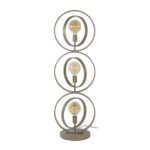 Vloerlamp beige | 3-lichts Turn around | dimbaar | E27 fitting | modern design | sfeerverlichting - Afbeelding 4