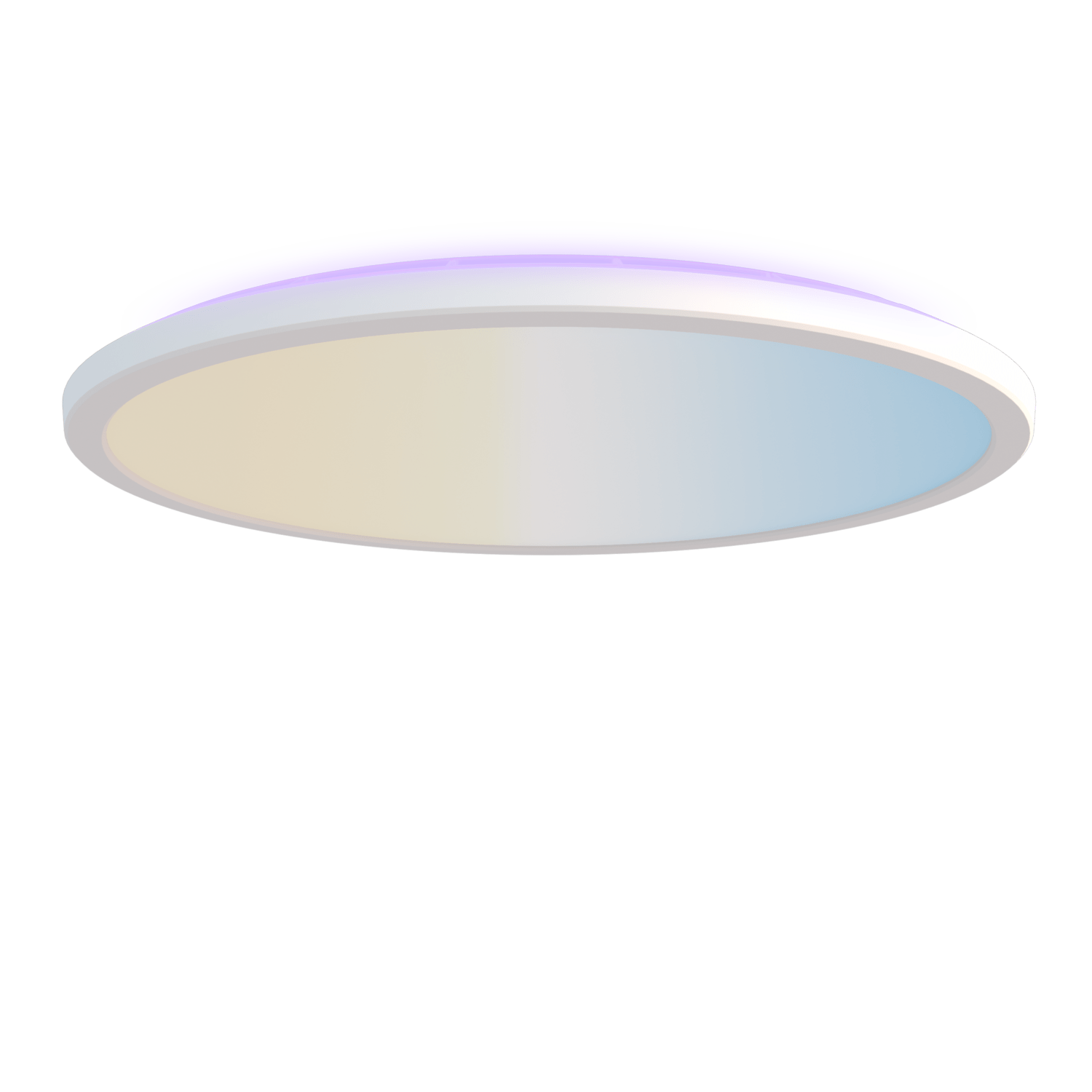 Calex smart halo plafondlamp | wit PP materiaal | 40,2 cm diameter | dimbaar via app | 25 watt LED afbeelding