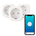 Calex smart multipack (3st.) | witte slimme stekker met power meter en voice control - Afbeelding 2