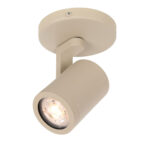 Zand / beige verstelbare GU10 spot 1 lichts Ø 10 cm - Afbeelding 7