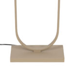 Beige vloerlamp Verona met ovale velvet kap Earth on Gold 50 cm – 162 cm hoog - Afbeelding 7